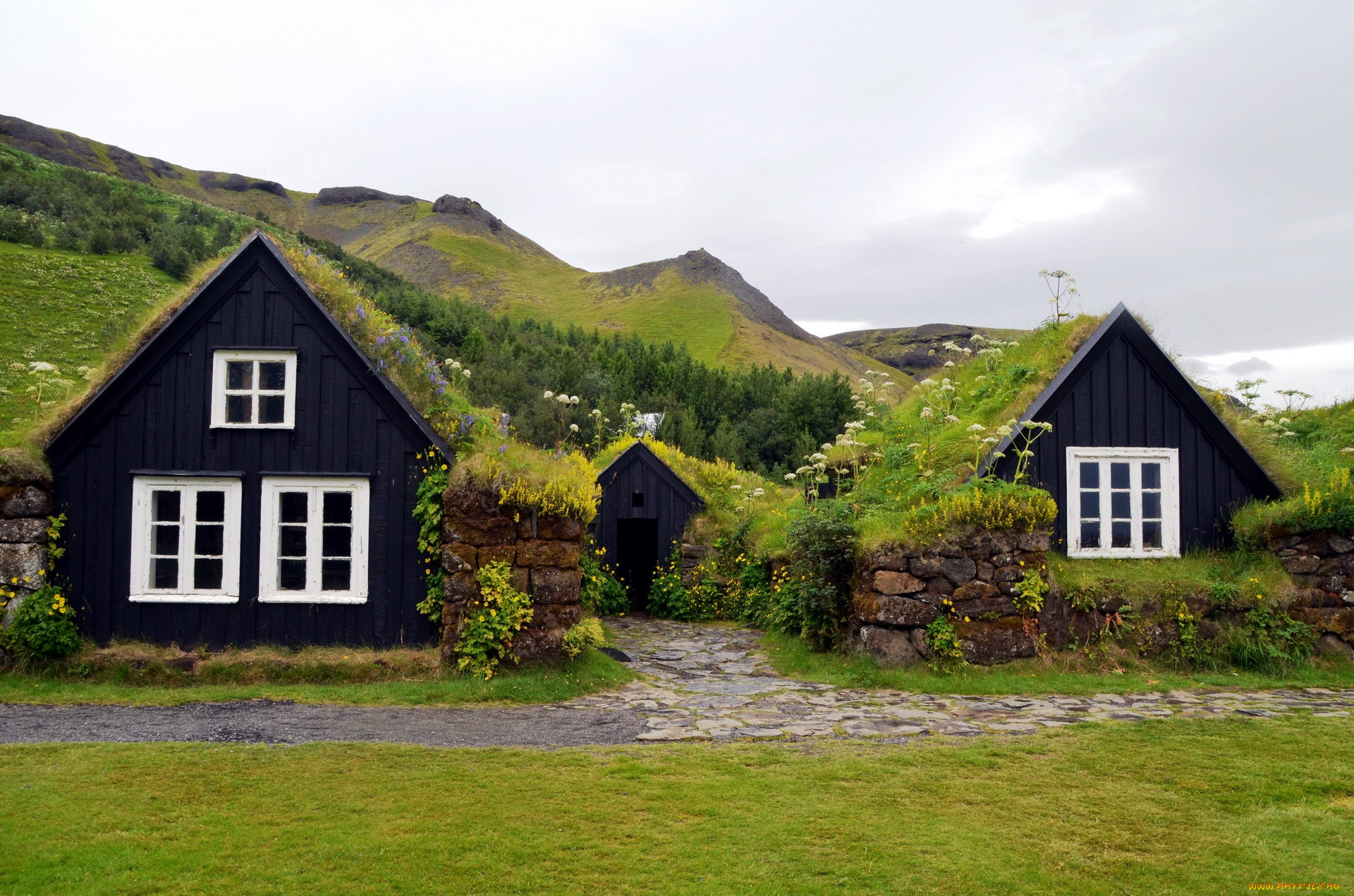 Исландия деревня
